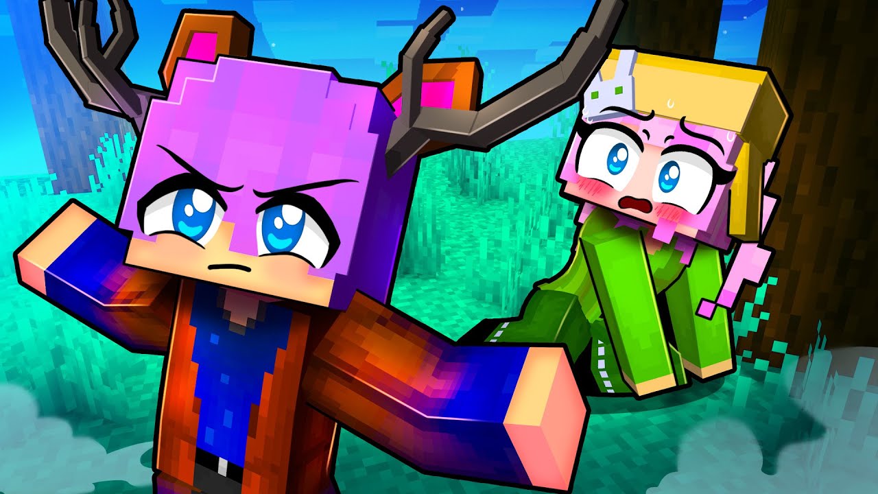 Играем в Minecraft за ЗАЩИТНОГО ОЛЕНЯ!
