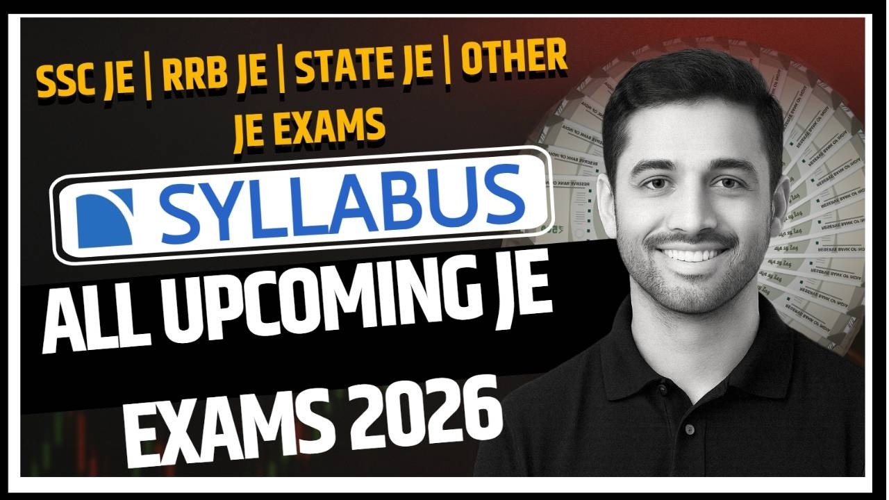 JE Exam 2026 | Complete Syllabus + Smart Study Guide | Polytechnic Pros