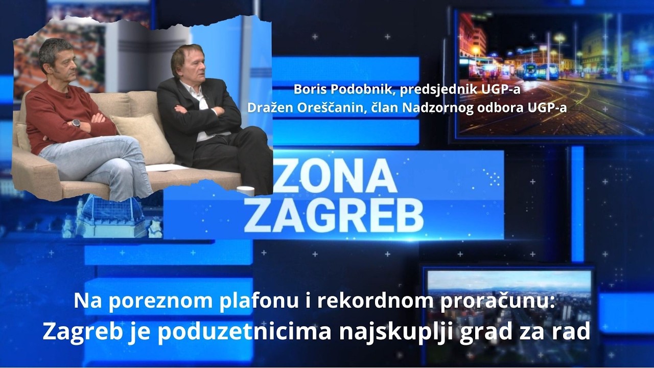 ZONA ZAGREB - 006 * Oreščanin i Podobnik - Zagreb je najskuplji grad za rad (27.2.2026.)