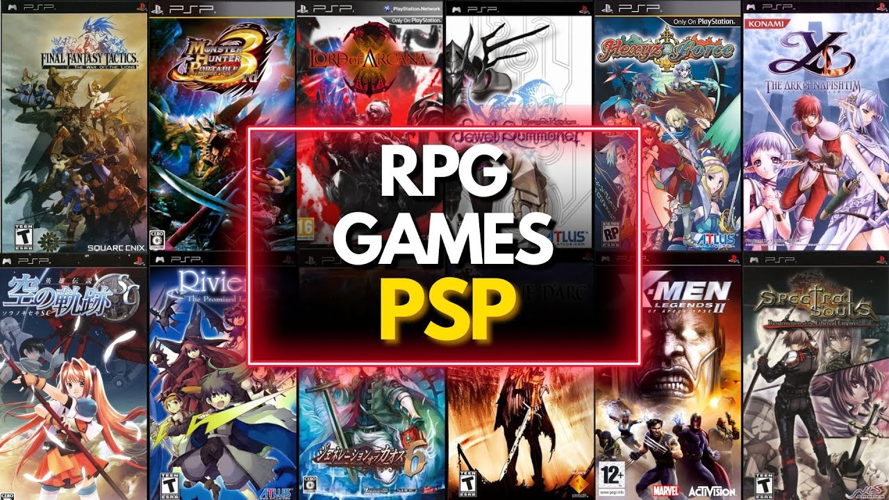 Top 60 Best RPG Games for PSP of All Time