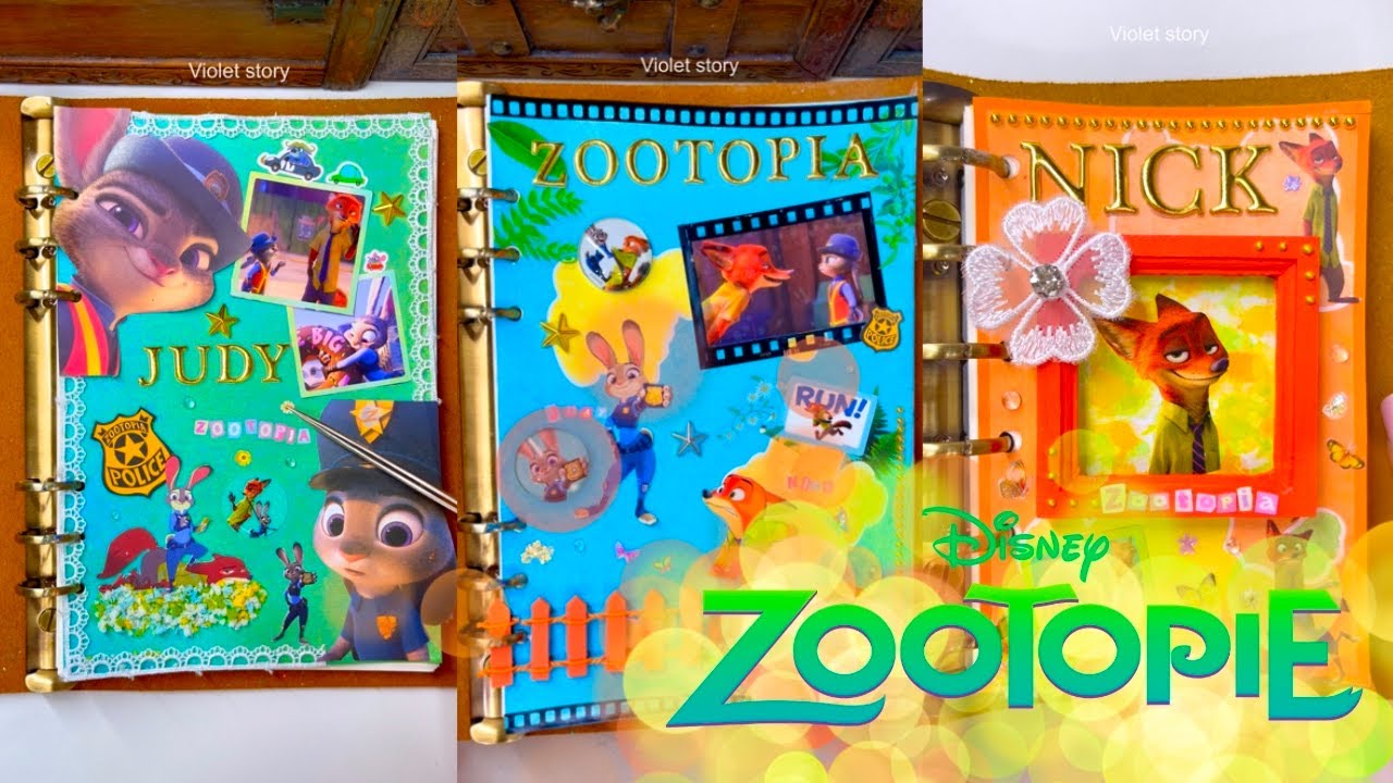 Journaling 다꾸 | Zootopia Collection 주토피아 모음 | Scrapbooking