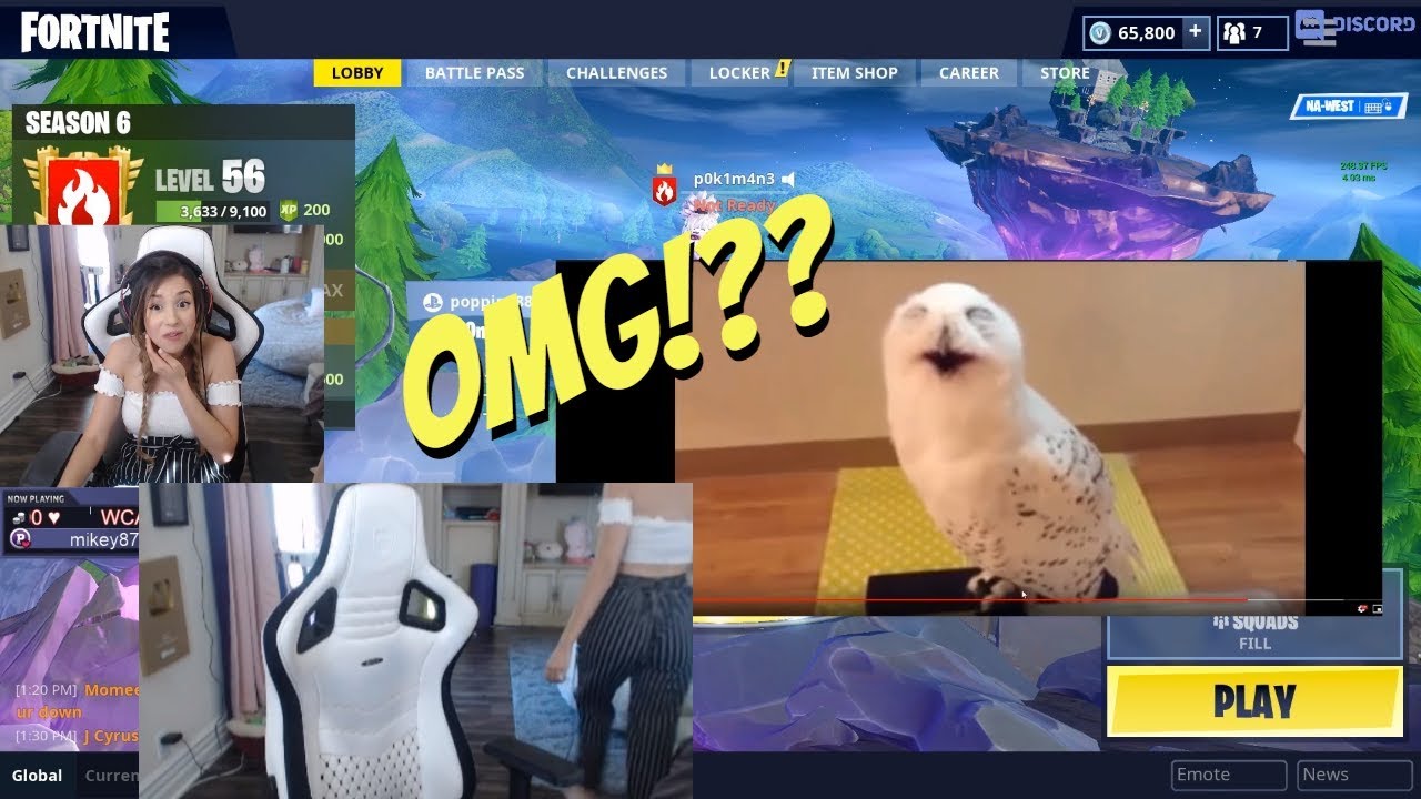 Pokimane reacts to FUNNY MEME VIDEOS