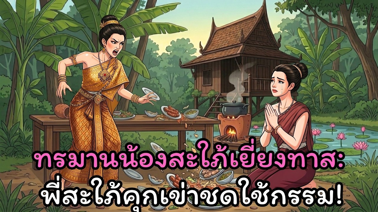 กรรมตามสนอง! พี่สะใภ้ใจยักษ์จิกหัวใช้น้องสะใภ้เยี่ยงทาส ถึงคราวรับกรรมต้องคุกเข่าร้องไห้โฮ