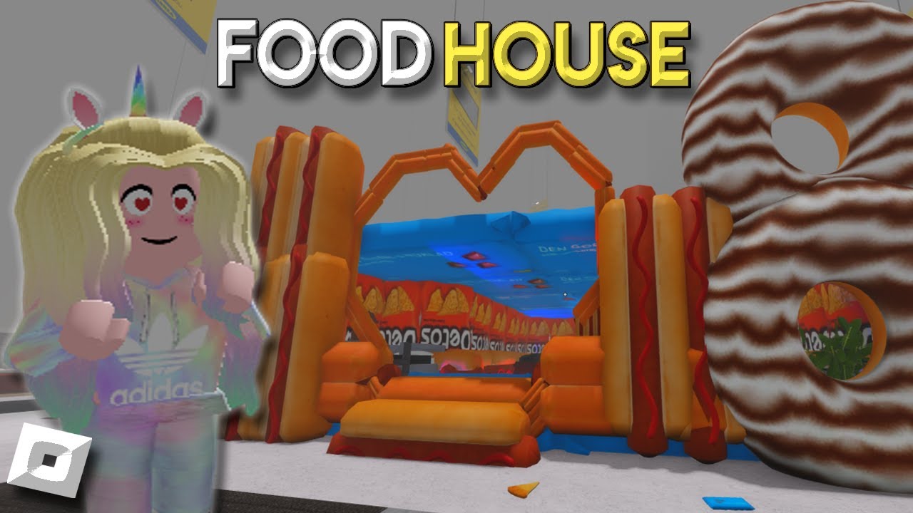 SCP 3008 | BUILDING A HOUSE USING FOOD ONLY! - Roblox