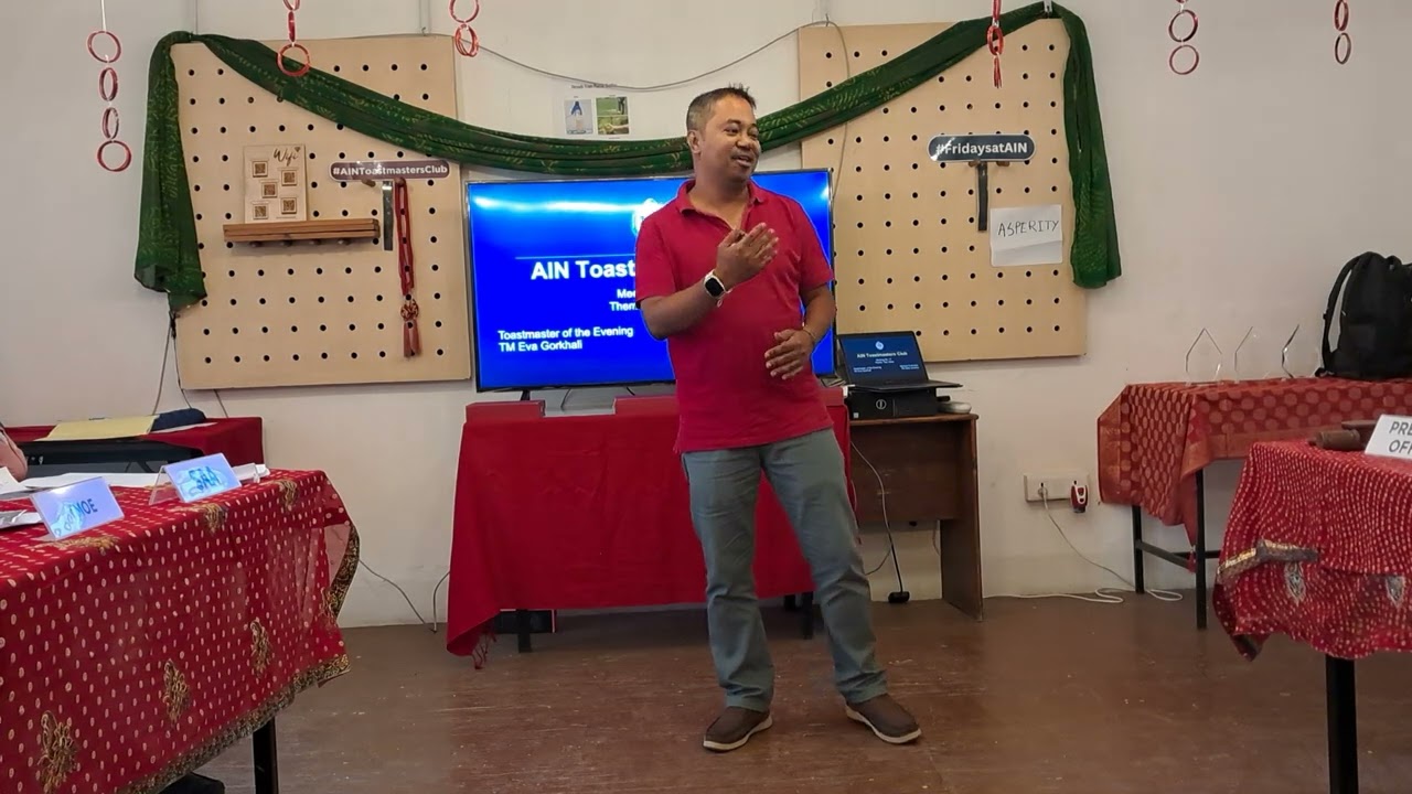 Level 2 Project 1 Speech | Communication Styles | Toastmasters | TM Sandesh Silpakar