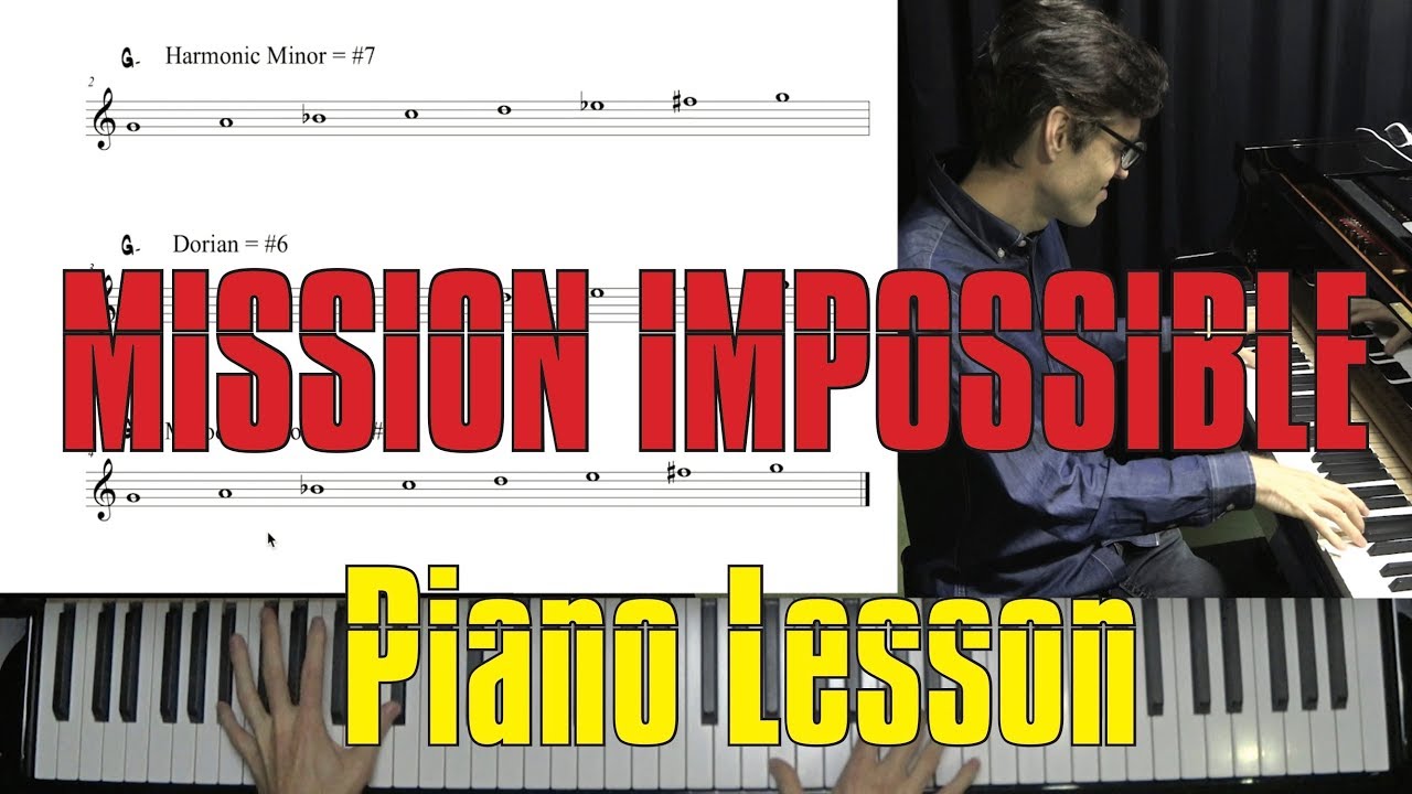 Piano Lesson - Mission Impossible Arrangement by Jacob Koller