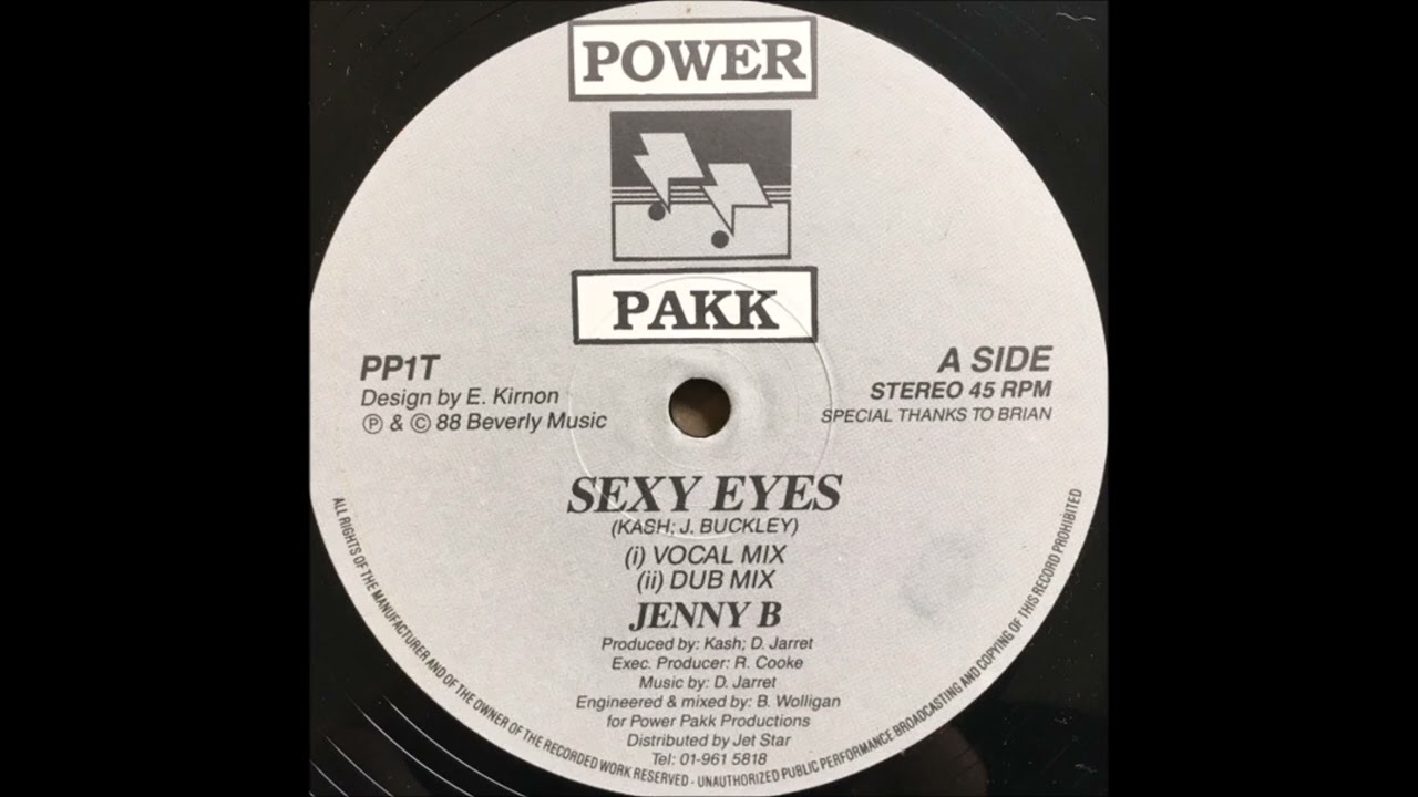 Jenny B - Sexy Eyes (Italy 1988)