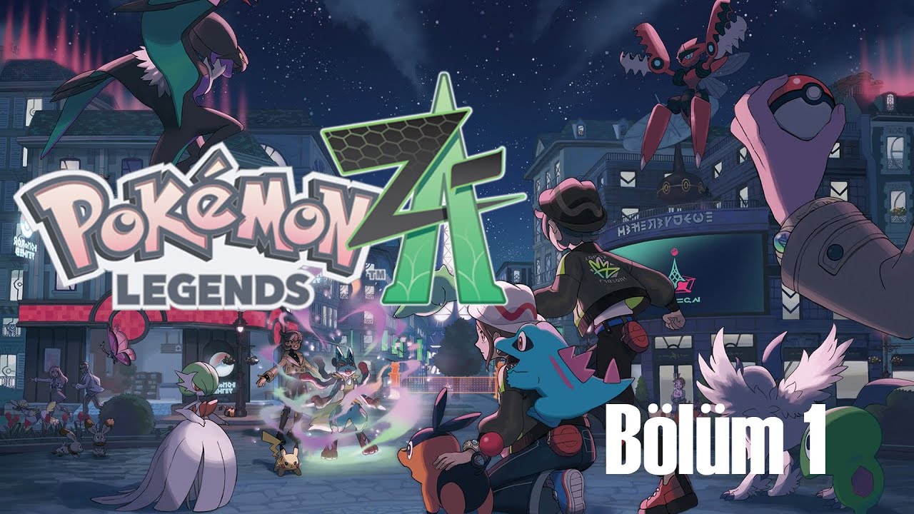 Pokemon Legends ZA Türkçe Bölüm 1: Kalos Bölgesine Tekrar Hoşgeldiniz!