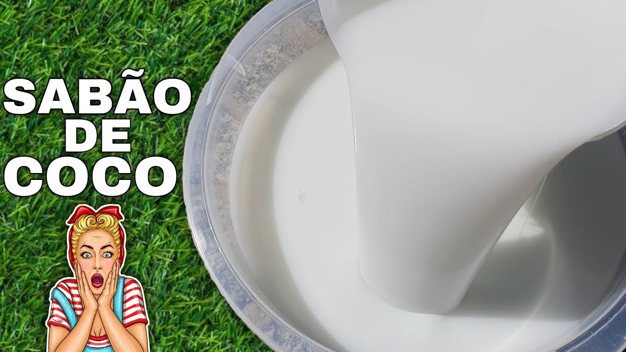 🔴COMO FAÇO SABÃO CASEIRO DE COCO COM BICARBONATO DE SÓDIO PURO PERFUME!ÊXTASE COM ESSE SABÃO!