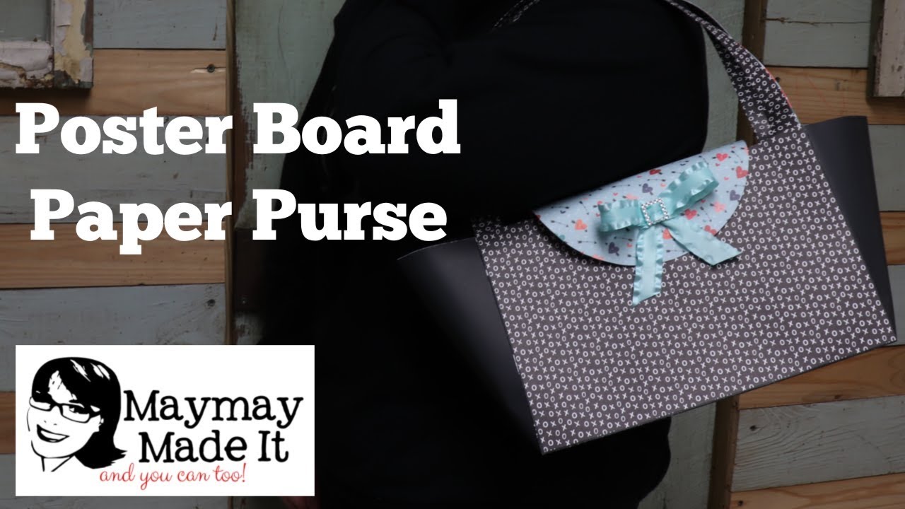 Poster Board Paper Purse!!!