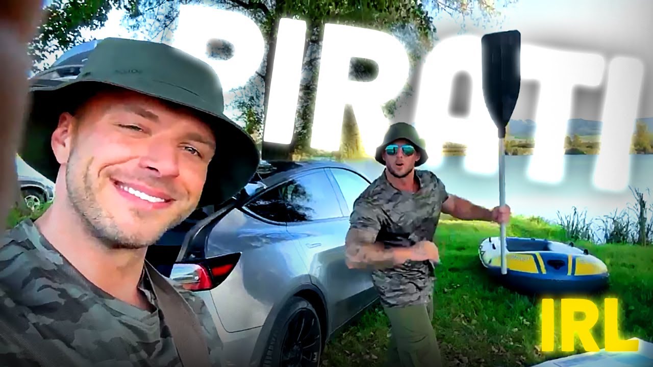 Restt & Maťo prevr&aacute;tili Čln na Jazere! (Dubnick&yacute; Titanic) | IRL