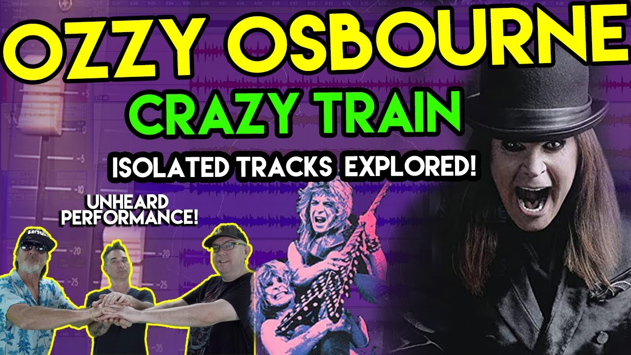 Ozzy Osbourne - Crazy Train [ISOLATED TRACKS - REACTION & ANALYSIS] musicians react S03E07