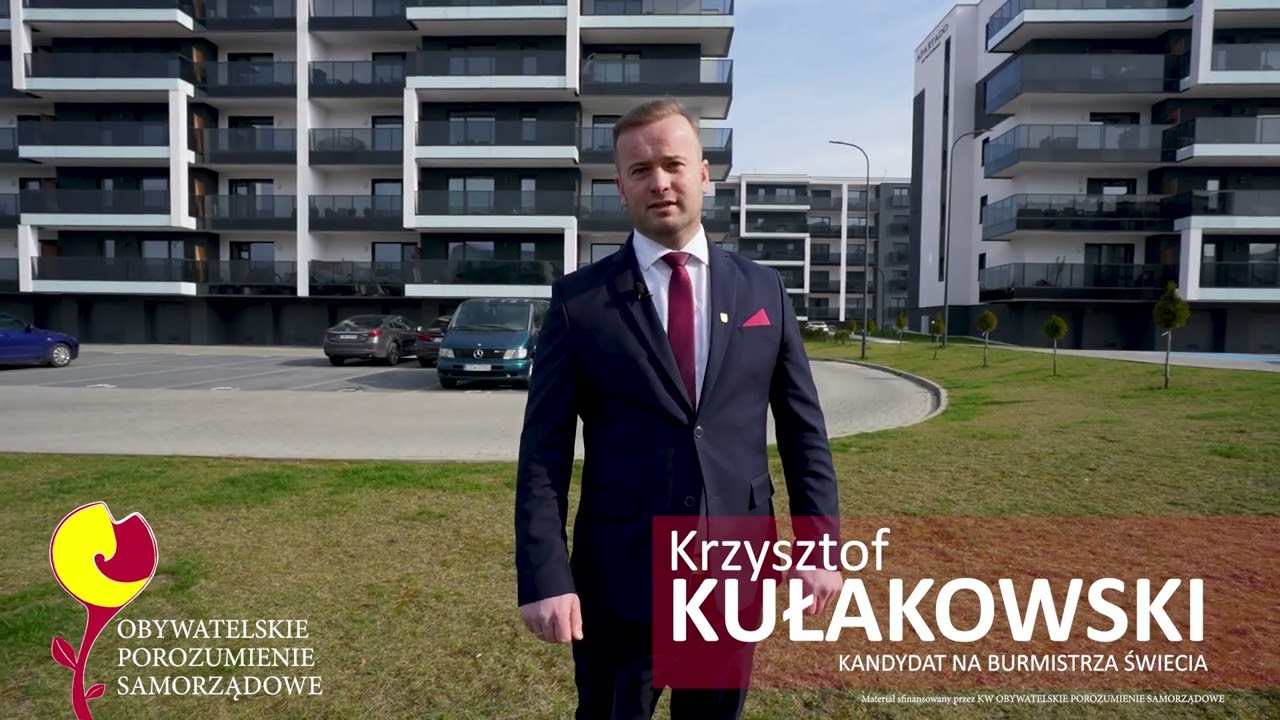 Krzysztof Kułakowski kandydat na burmistrza Świecia 2024