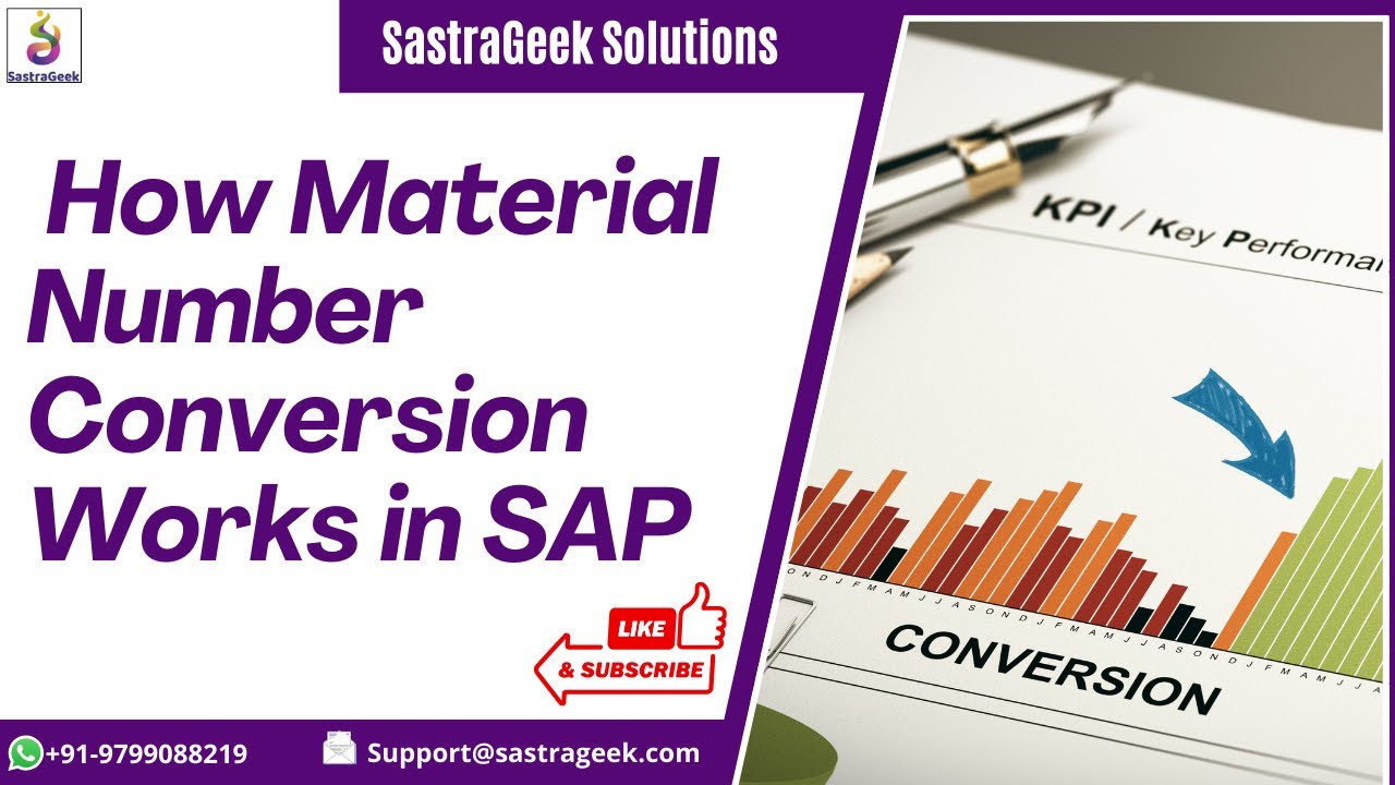 Jak działa konwersja numer&oacute;w materiał&oacute;w w systemie SAP