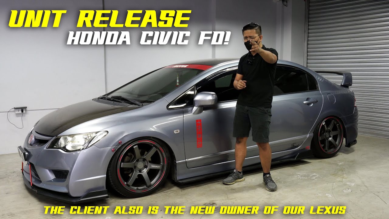 UNIT RELEASE - CIVIC FD FROM RIZAL ! (New owner of our Lexus IS350)