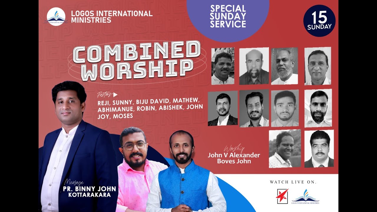 Pr.BINNY JOHN  | LOGOS FEST 2022-23 | 21 DAYS Fasting Prayer | DAY 21 COMBAINED SUNDAY SERVICE