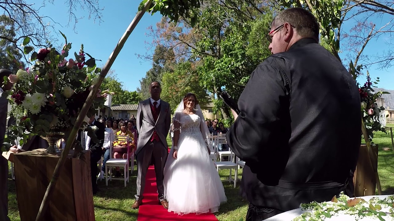 Klein Nederburg Guest Farm is the venue for Malin and Leona's wedding