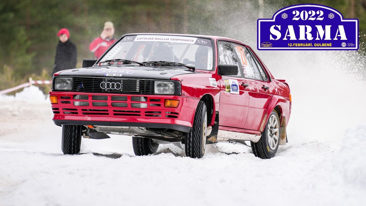Rally Sarma 2022 - Kristaps Dzīvītis / Māris Egle - Audi 80 quattro
