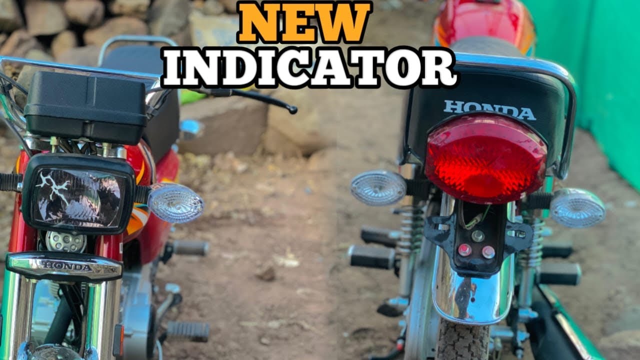 New indicator || Honda 125 new indicator ||#2026model #cg125 #modified #bikelover 