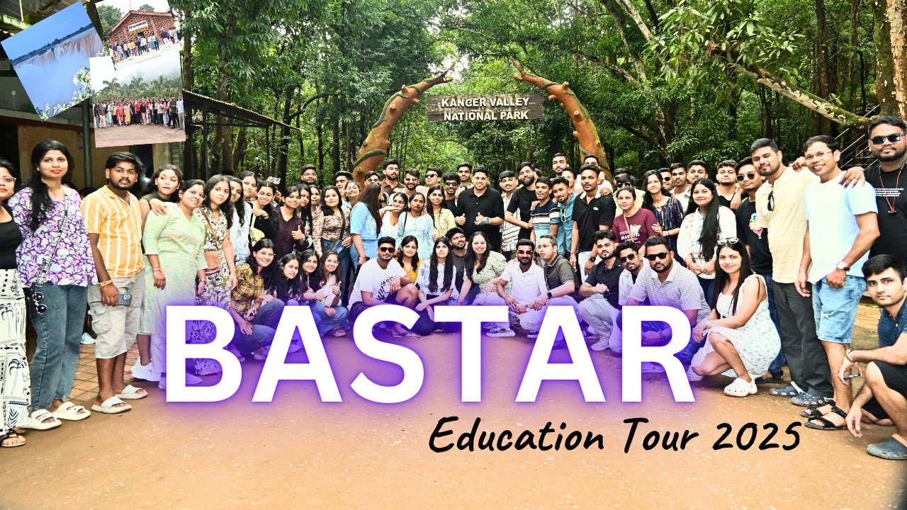 🌿 Bastar Education Tour 2025 | Kanger Valley National Park | BIA Tour Vlog | Bilaspur IAS Academy