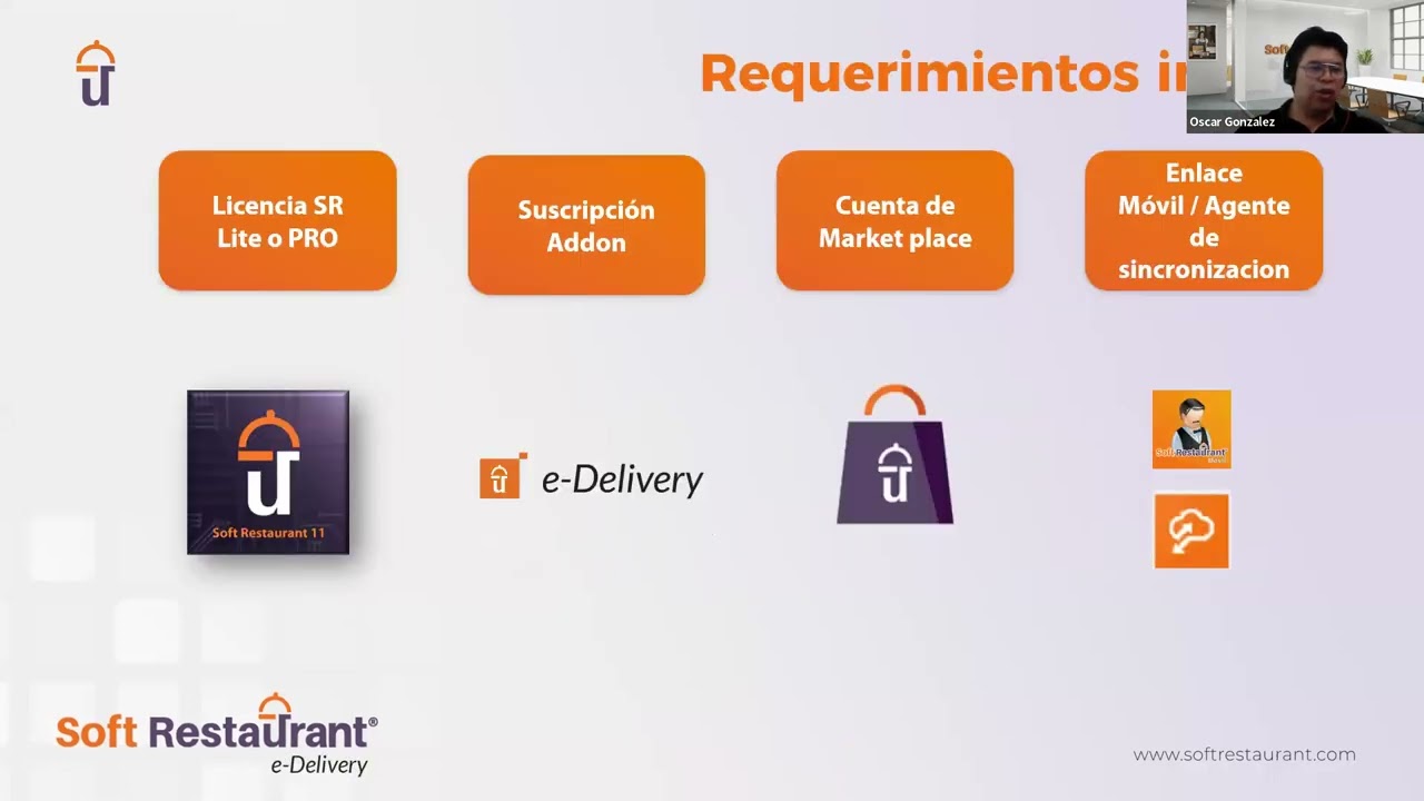 Capacitación: Aprende a usar Soft Restaurant® e-Delivery y e-Menu QR