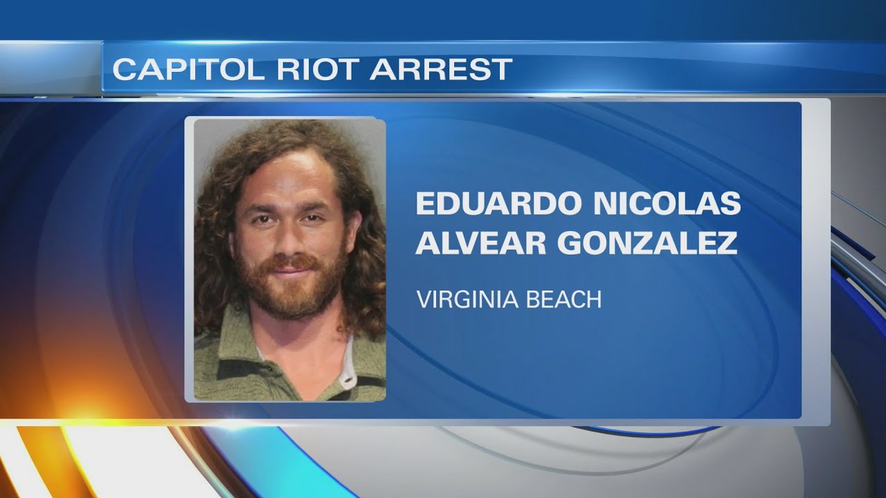 Man seen allegedly smoking marijuana during Capitol insurrection arrested in Virginia Beach