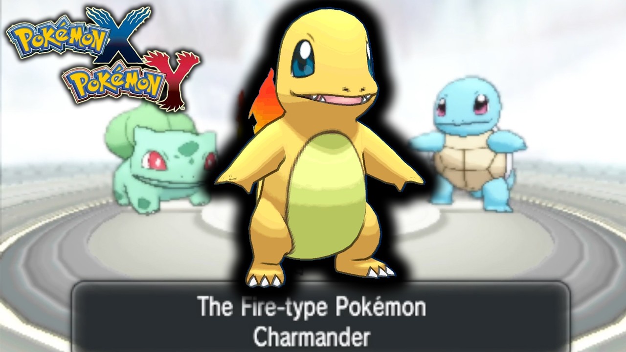 How to get Kanto Shiny Starter Pokémon from Professor Sycamore Pokémon X and Y