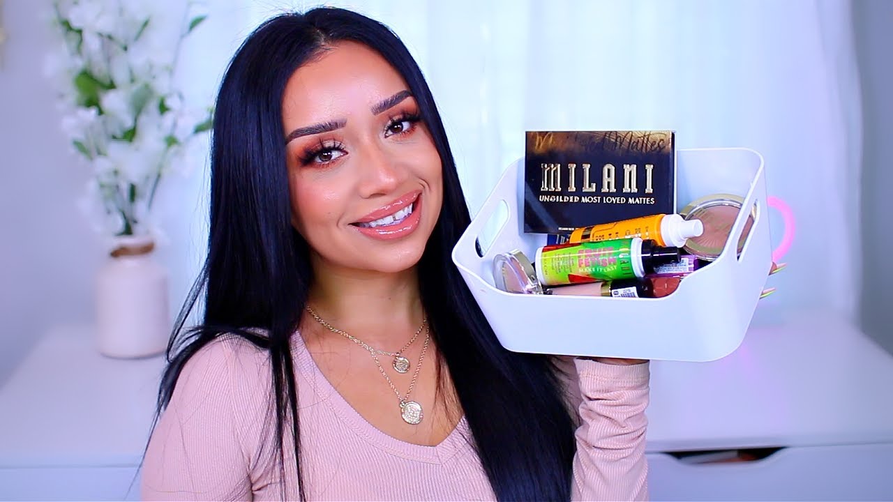 FULL FACE USING ONLY MILANI MAKEUP | ONE BRAND TUTORIAL