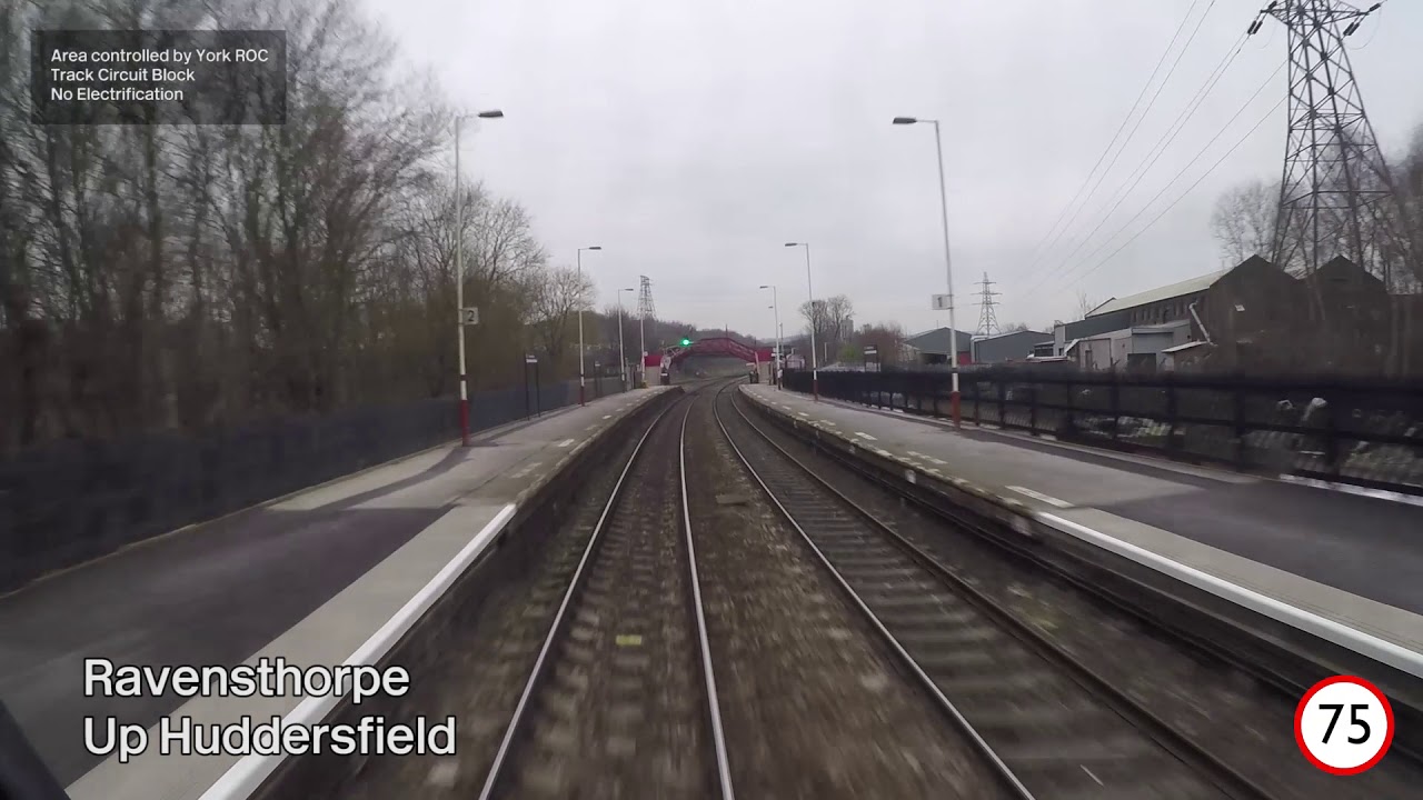 Leeds to Liverpool Lime Street Driver's Eye View