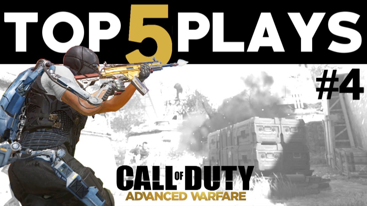 COD Advanced Warfare - TOP 5 PLAYS EPISODE #4  (COD AW Multiplayer)