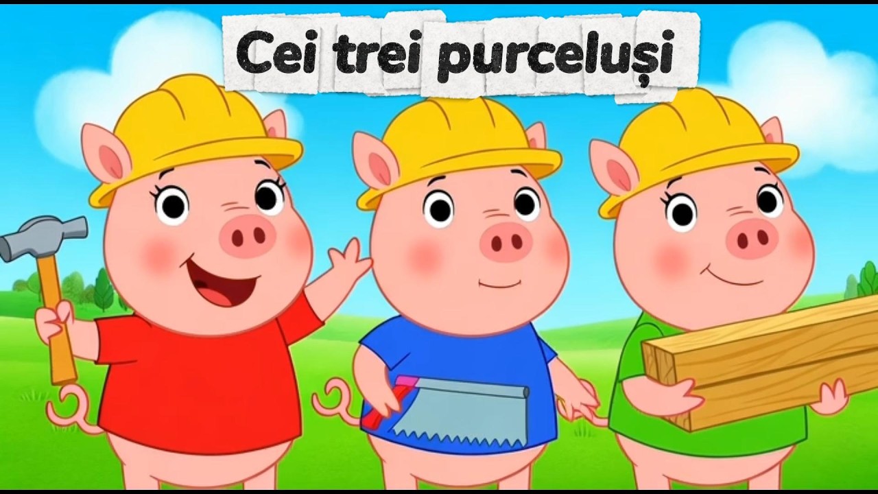 Cei trei purceluși - Poveste pentru copii