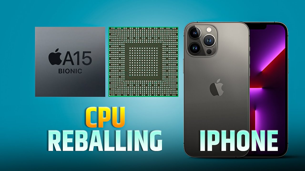 iphone cpu reball / iphone cpu reballing temperature/ iphone a16 cpu reball/Noor telecom