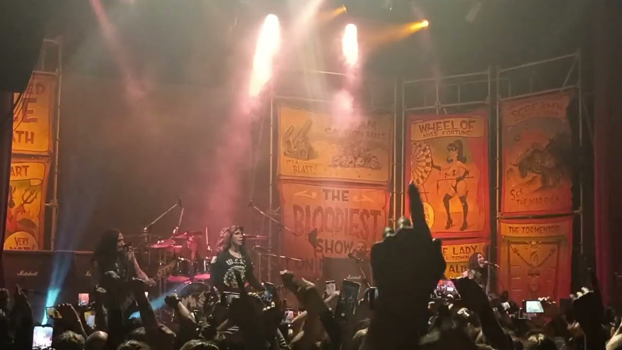 Wasp I wanna be somebody 30 abril 2025 Teatro Flores. Buenos Aires Argentina