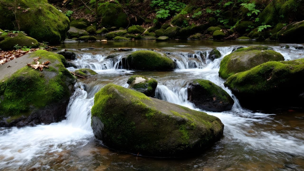 ASMR River Sounds for Sleep, Relaxation & Focus | No Talking Nature Ambience 🌿💤