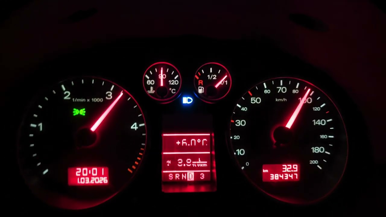 Audi A2 3L ohne Eco Mode Beschleunigung