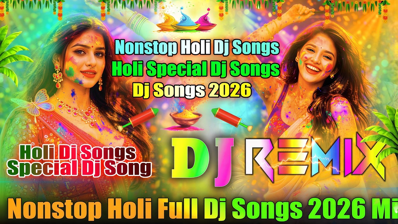 Nonstop Holi Full Dj Songs 2026💞Holi Special Dj Songs💞New Holi Dj Songs Bhojpuri💞Dj Vishal Bhai