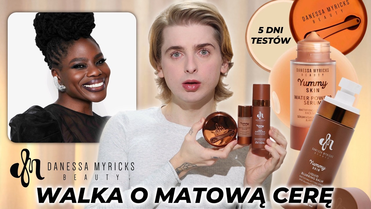 Czy to NAJLEPSZY sposób na MATOWĄ CERĘ? 5 dni DOKŁADNEGO testu Danessa Myricks!