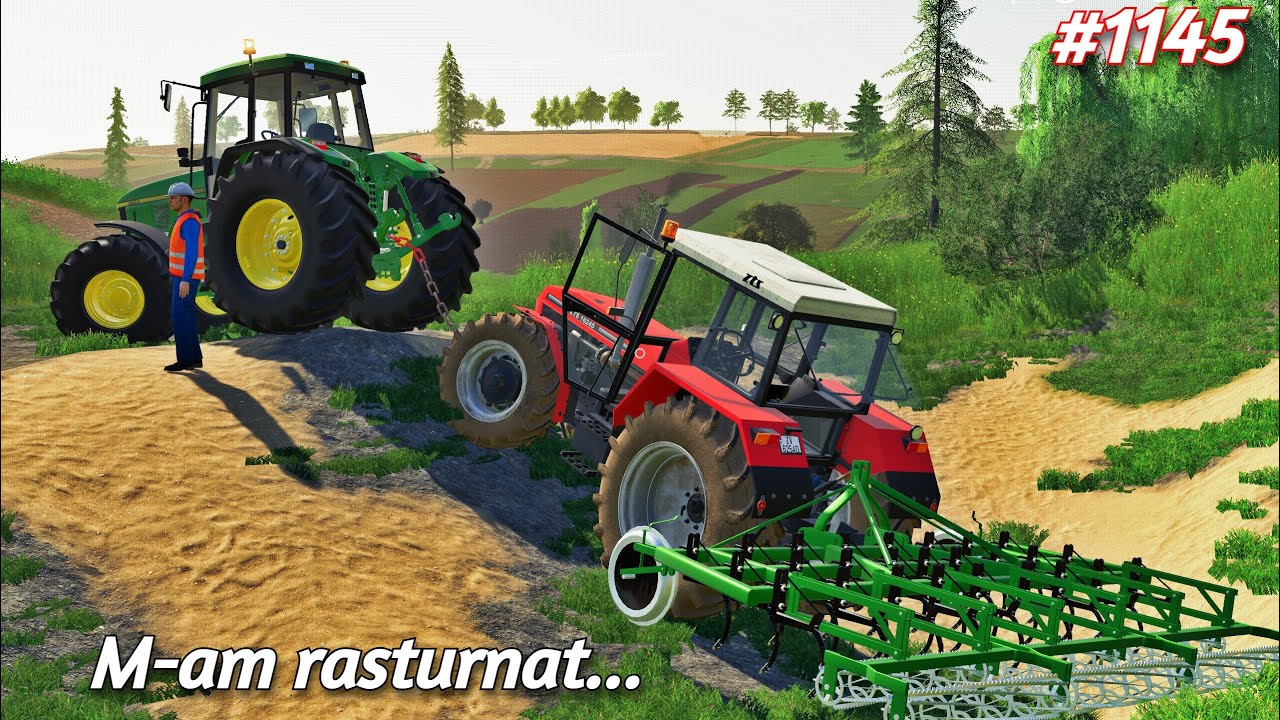 Ролевая игра на Думешти ///Я УПАЛ В БЕЗДНУ[1145]-Farming Simulator 19