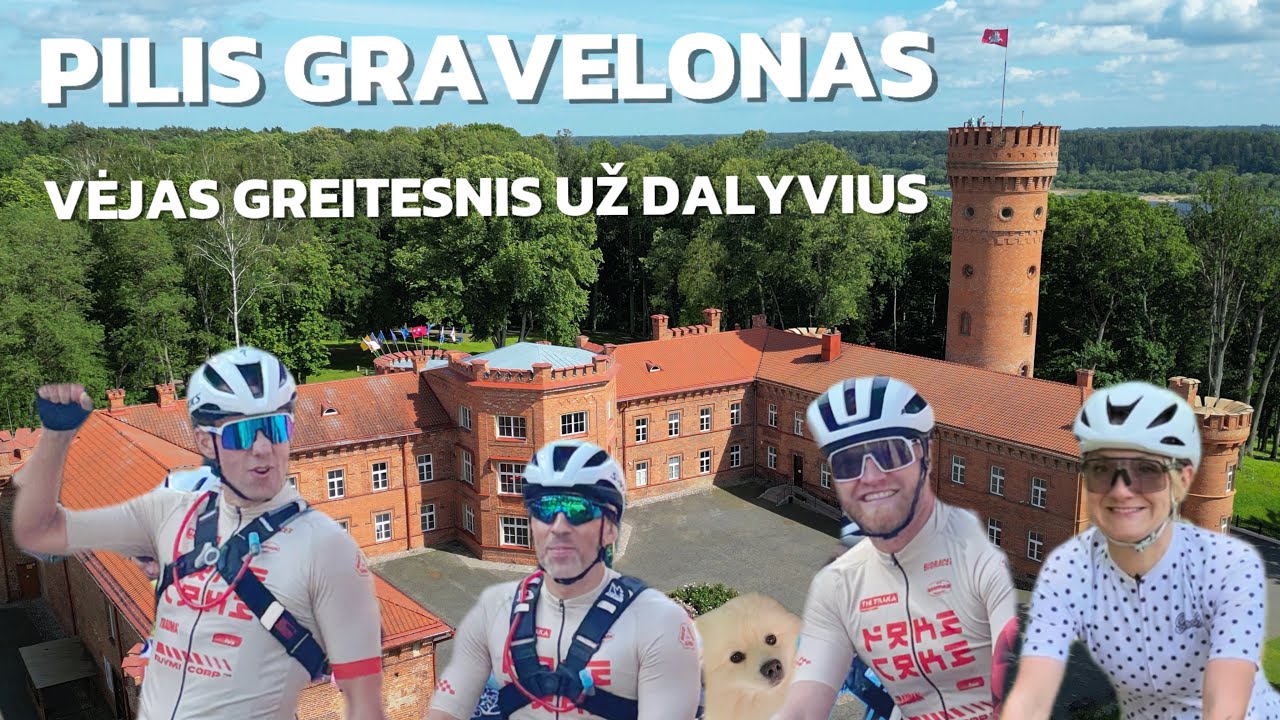 Vėjuočiausios šios vasaros gravel varžybos - Pilis Gravelonas 2025