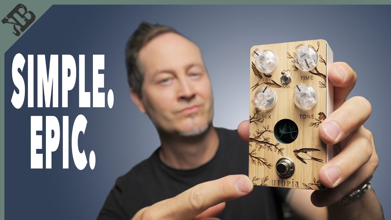 Analog Delay With A Tape Delay Tone? Epic. | Anasounds Utopia MKII