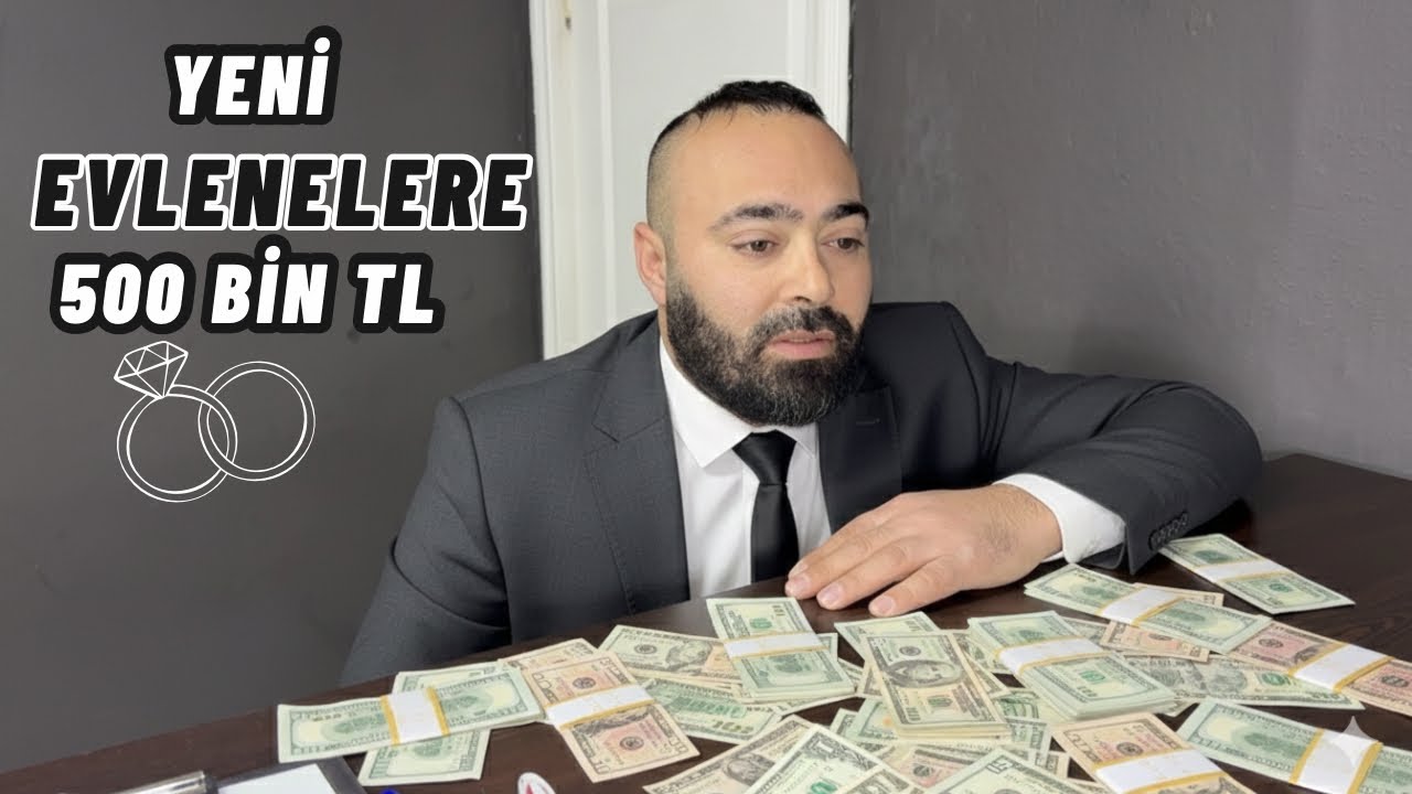 Yeni Evlenenlere 500 bin TL Yardım -Skeç