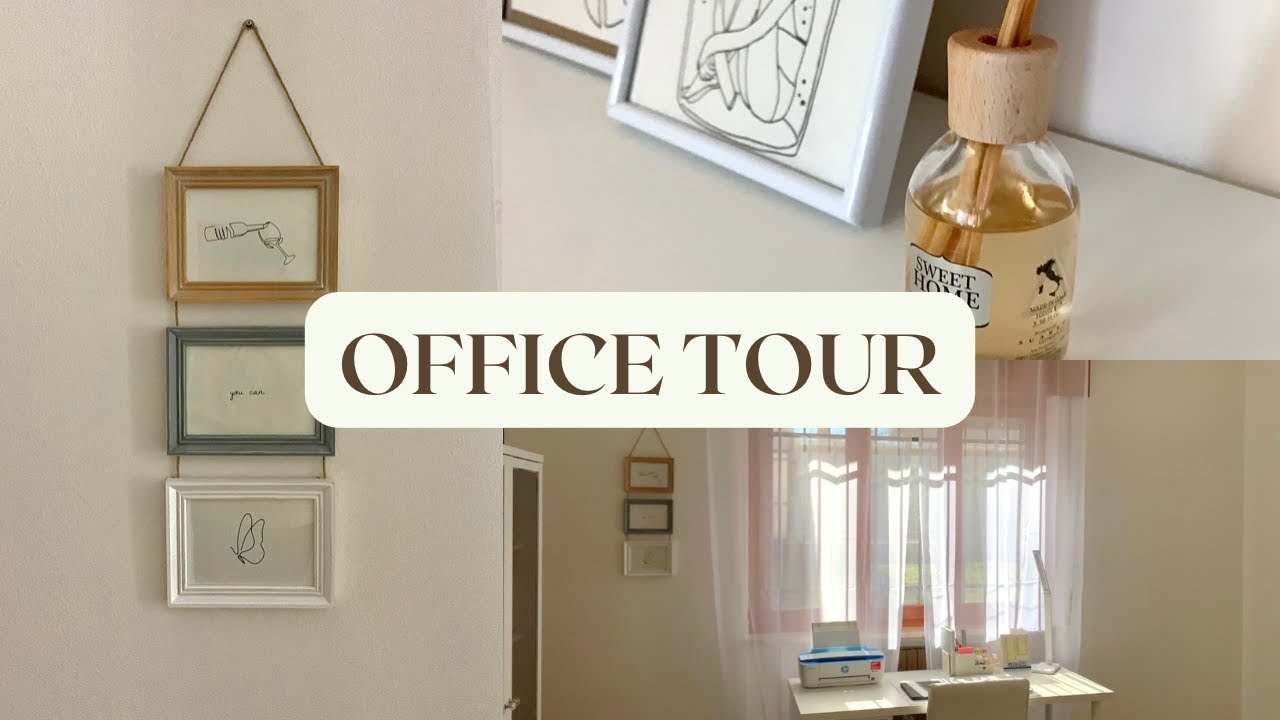 OFFICE TOUR | vi mostro l'ufficio nuovo! || _meraki_jewels