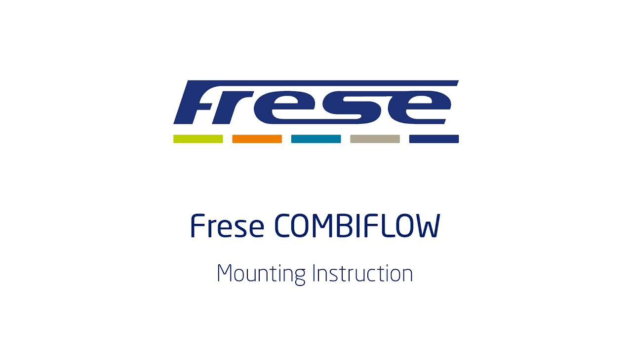 Frese COMBIFLOW montagevejledning (DK)