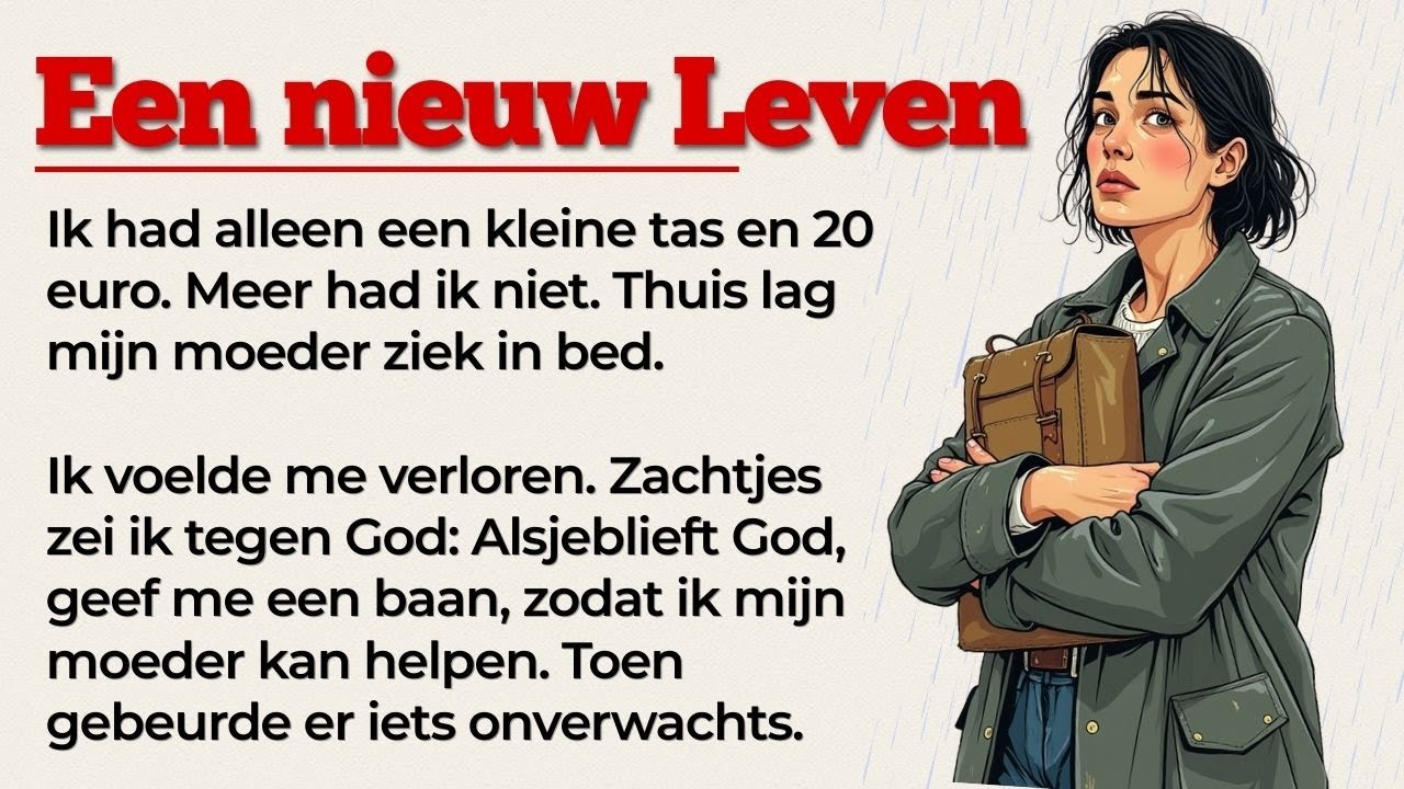 How a Job Changed My Life | Start Learning Dutch with Easy Story (A1-A2)