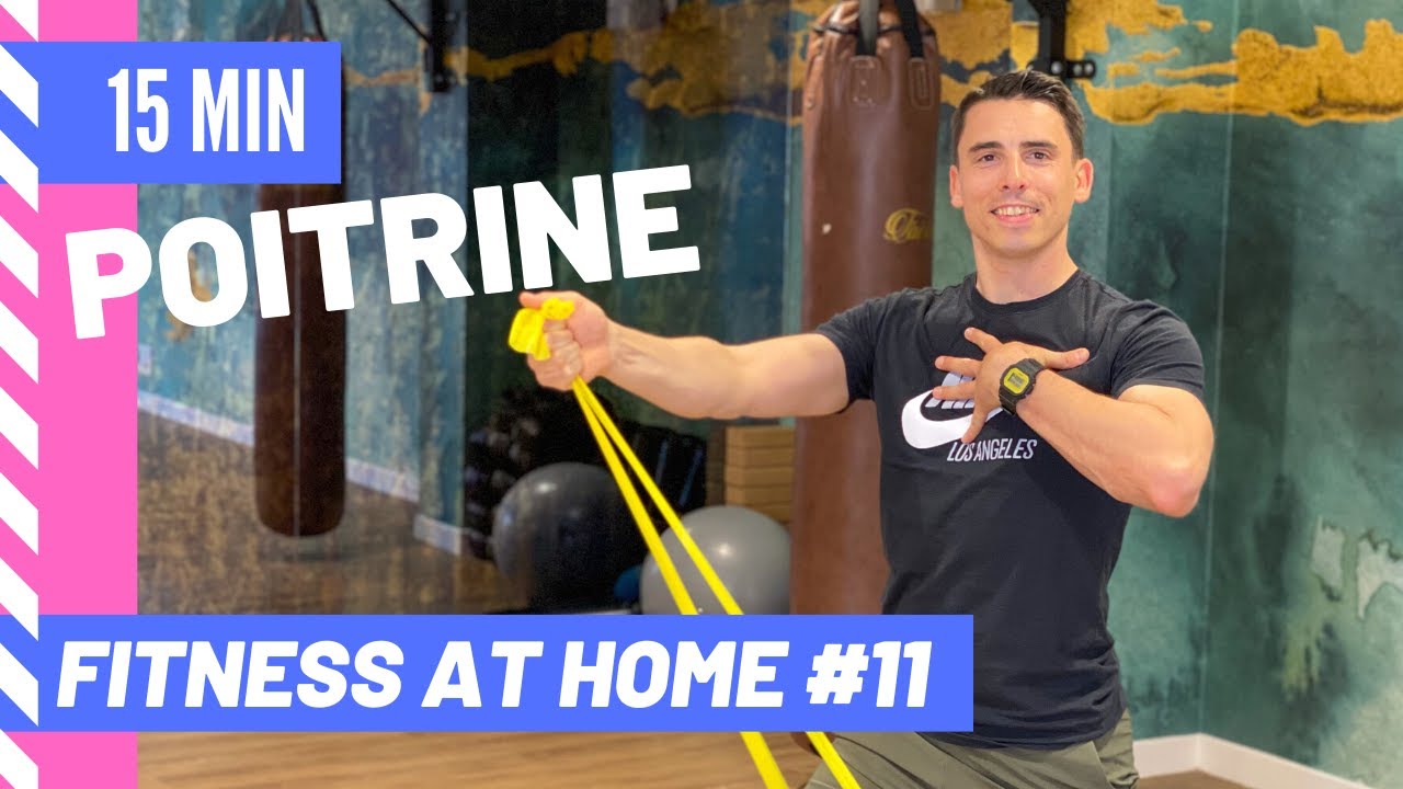 TONIFIER LA POITRINE SANS DÉVELOPPER LA CARRURE | Fitness At Home #11 | Matthieu Verneret