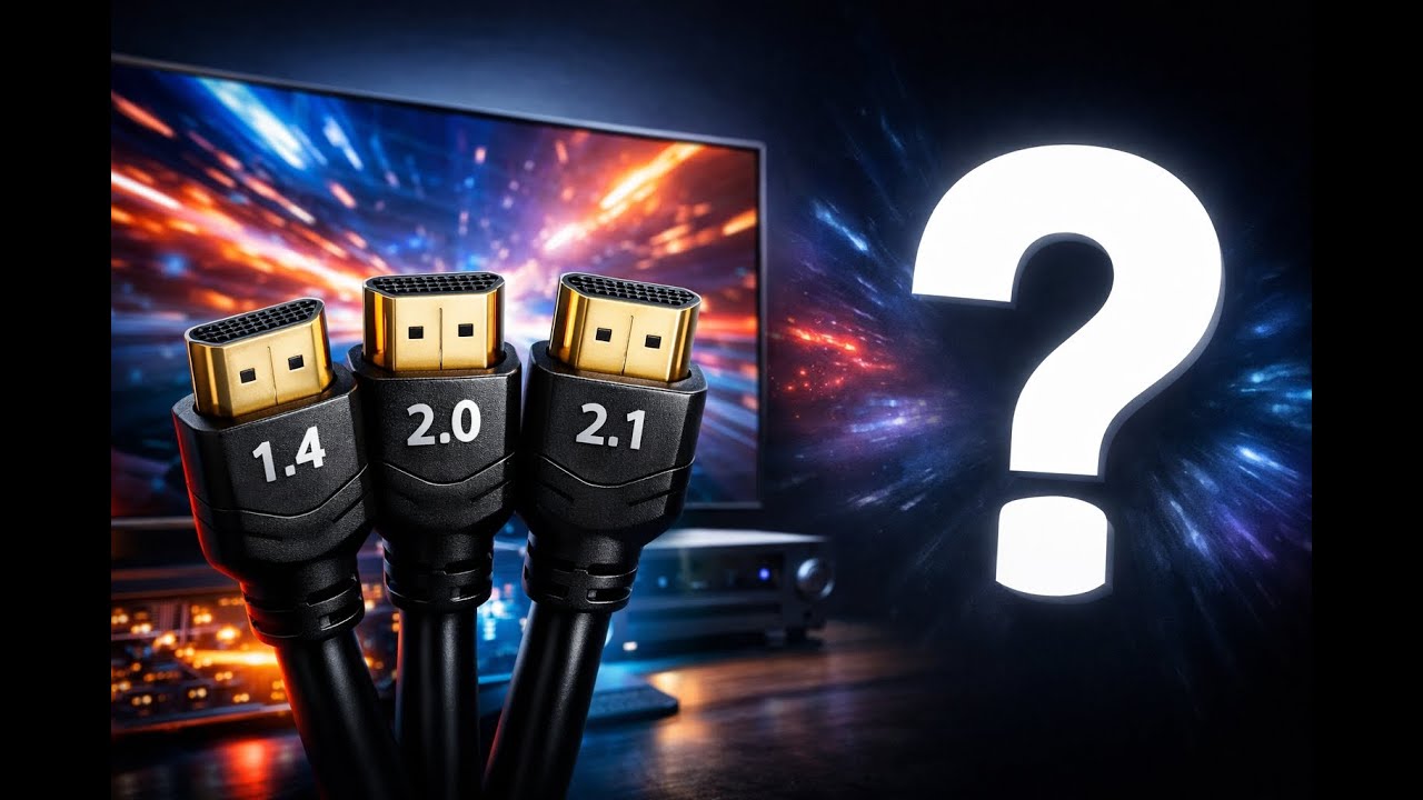 Vad är skillnaden mellan HDMI 1.4, 2.0 och 2.1?