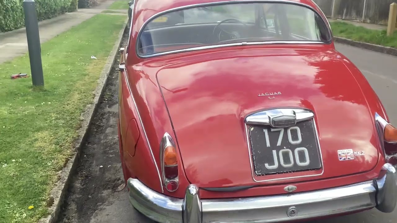 Jaguar MK2  3.4 Manual/Overdrive UK Car 1963 Drives and Looks Good