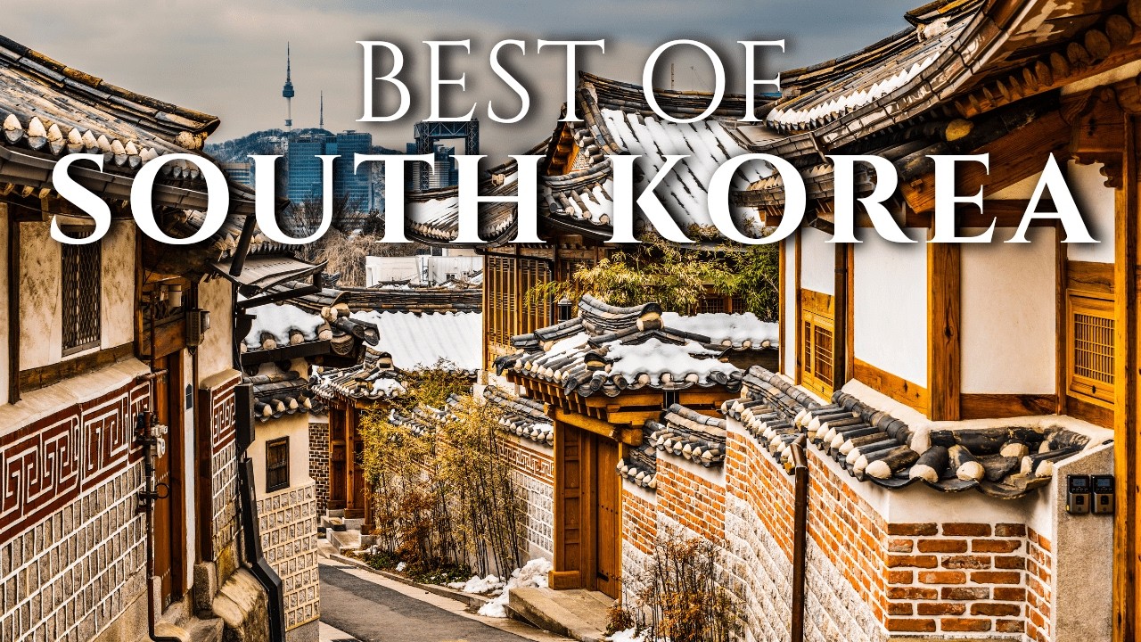 Best of South Korea | The Most Beautiful Places in South Korea | Travel Video 4k