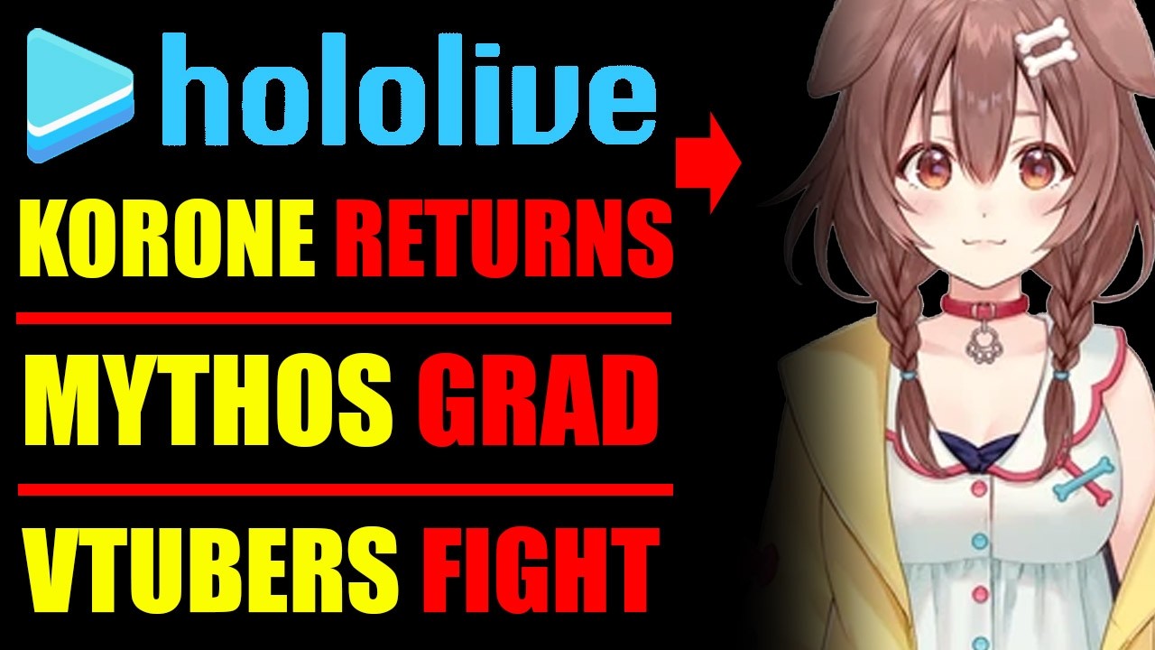 Korone RETURNS, Ironmouse TOP Streamer, VTuber GRADUATION, VTubers FIGHT over Designs, Skinwalking