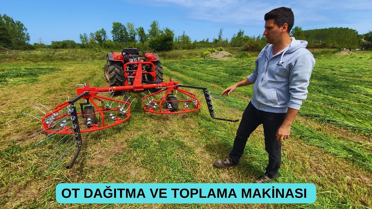 OT DAĞITMA VE TOPLAMA MAKİNASI / İKİSİ BİR ARADA / KULLANIMI VE DETAYLARI